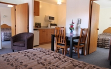 large 2 bedroom units which can sleep up to 7 guests